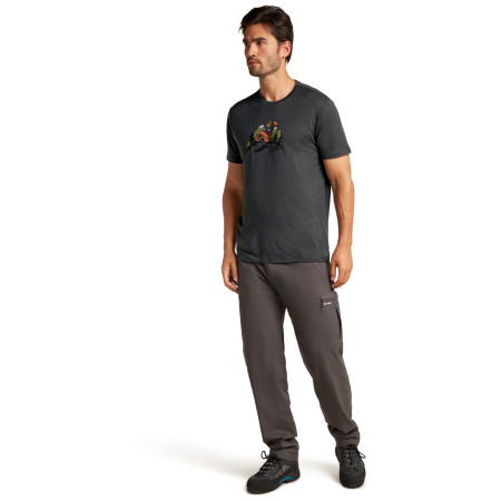 Pánske funkčné tričko Icebreaker M Mer 150 Tech Lite SS Tee Catch Me Outs