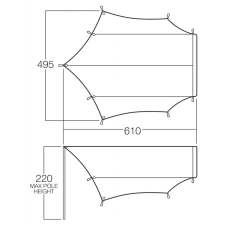 Plachta Vango Family Shelter
