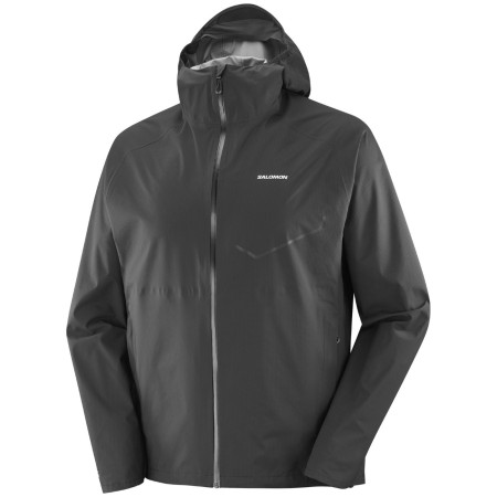 Pánska bunda Salomon Bonatti Waterproof Jacket M čierna Deep Black