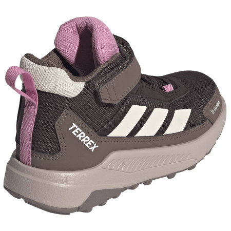 Detské topánky Adidas Terrex Anylander Mid Climaproof Brown