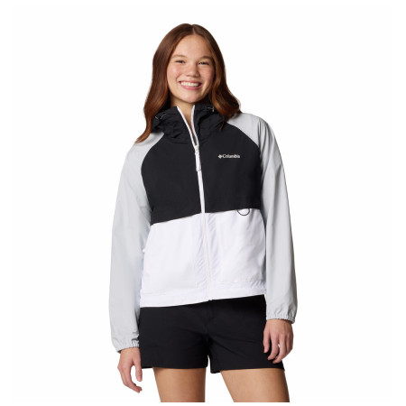 Dámska bunda Columbia Spire Valley™ Windbreaker biela White, Black, Cirrus Grey