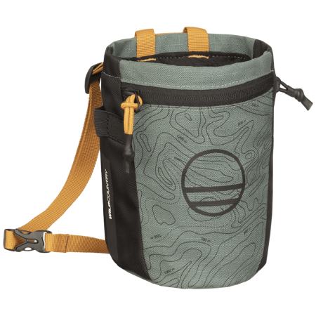 Vrecko na magnézium Wild Country Movement Chalkbag zelená BLACK/MARSH
