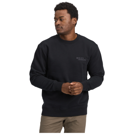 Pánska mikina Black Diamond M Mini Stacked Crewneck