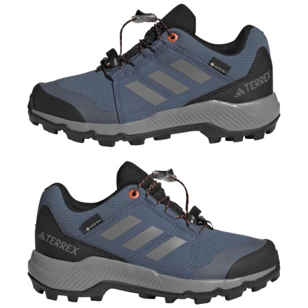 Detské topánky s membránou Adidas Terrex Gtx K Blue