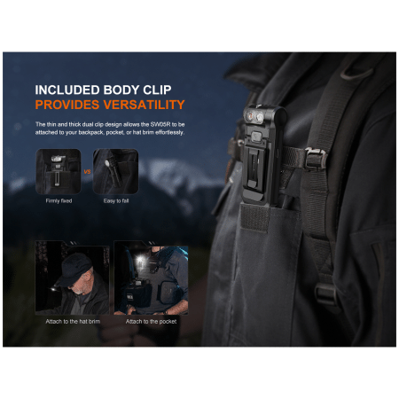 Vrecková baterka Fenix SW05R-UV