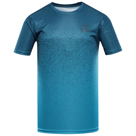 Pánske tričko Alpine Pro Quatr čierna turtle green