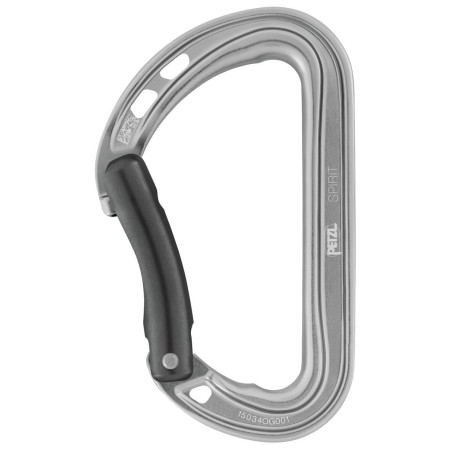 Karabína Petzl Spirit sivá gray