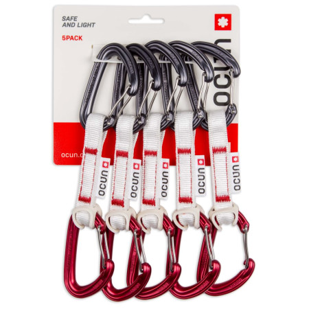 Sada expresiek Ocún Kestrel Qd Bio-Dyn-Ring 15 Mm 10 Cm 5-Pack