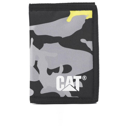 Peňaženka Caterpillar Millennial Classic Riley sivá/čierna Camo Black/Grey/Yellow