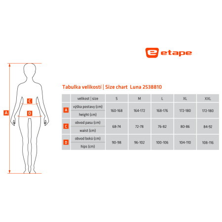 Dámske funkčné nohavičky Etape Luna