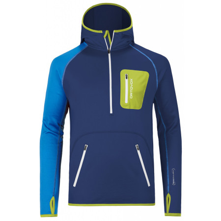 Pánska mikina Ortovox Merino Zip Neck