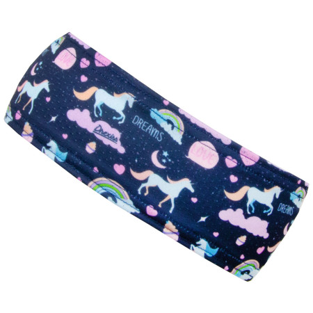 Dětská čelenka Drexiss Ultralight Moon Unicorns modrá