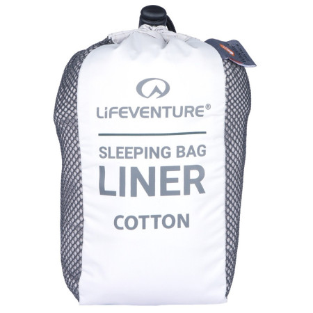 Vložka do spacáku LifeVenture Cotton Sleeping Bag Liner, Rectangular
