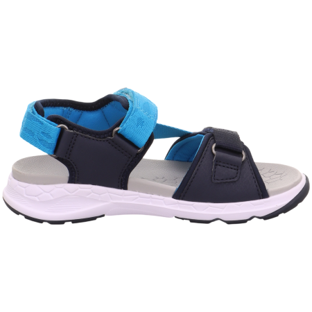 Detské sandále Superfit Criss Cross Blue modrá BLAU