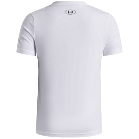 Detské funkčné tričko Under Armour UA B Patch Pack Wm SS White