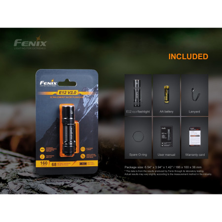 Baterka Fenix E12 V2.0