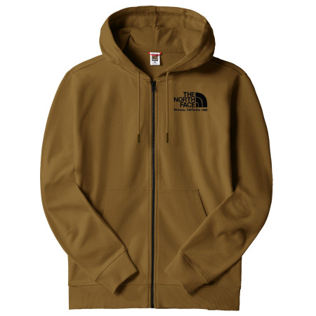 Pánska mikina The North Face Berkeley California Fz Hoodie zelená MILITARY OLIVE