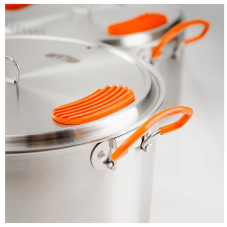 Sada riadov GSI Outdoors Glacier Stainless Base Camper Medium