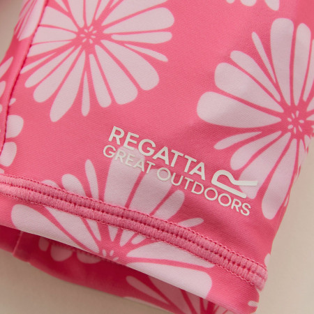 Detské plavky Regatta Kids’ Rash Suit PinkHazPetal