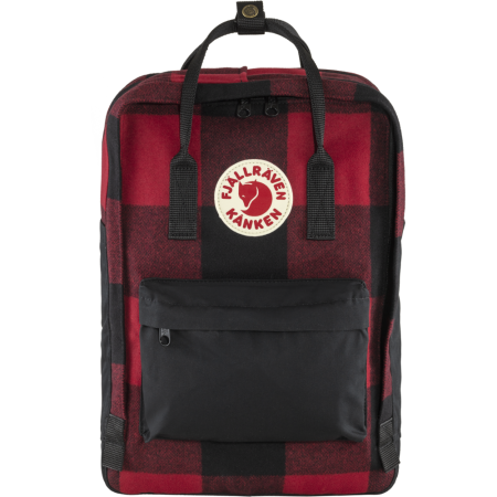 Batoh Fjällräven Kånken Re-Wool Laptop 15" čierna Redblack