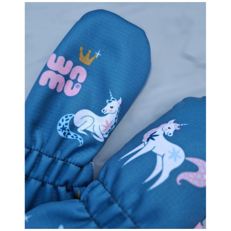 Detské zimné palčiaky WAMU Jednorožci