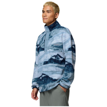 Pánska mikina Columbia Helvetia™ II Printed Half Snap Fleece