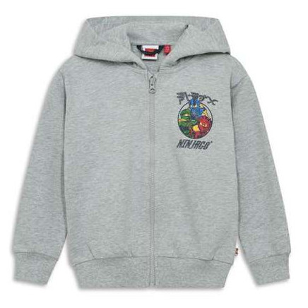 Detská mikina Lego Wear Lwsian 601 Grey sivá Grey melange