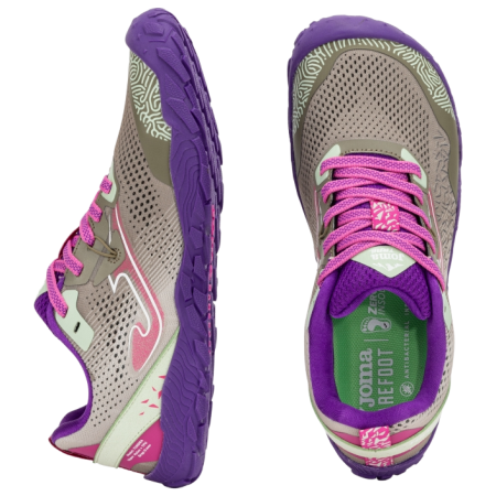 Detské barefoot topánky Joma Tundra Junior Girl Gray
