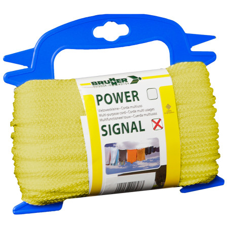 Šnúra ku stanu Brunner Signal 3mm x 50m žltá