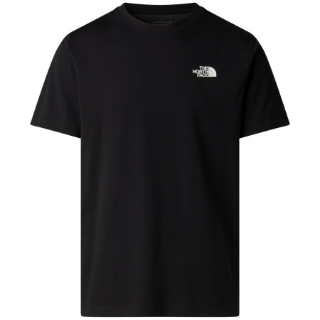 Pánske tričko The North Face M Mountain Sketch Regular Short Sleeve čierna TNF BLACK