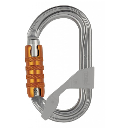 Karabína Petzl OK Screw-Lock