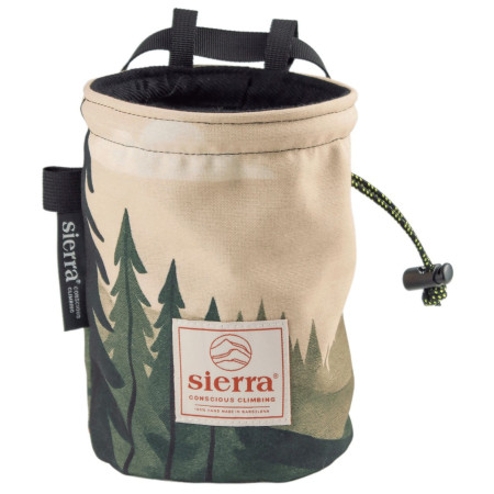 Vrecko na magnézium SIERRA Climbing Element Series béžová/zelená