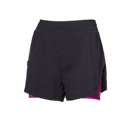 Dámske kraťasy Progress Carrera Shorts 2v1 čierna/ružová