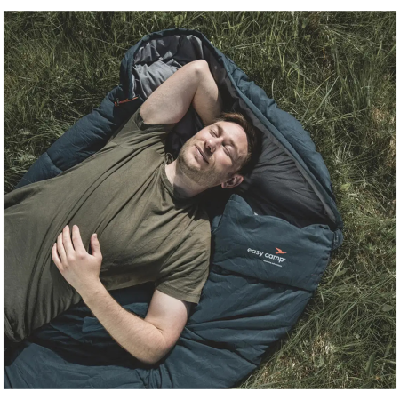 Spacák Easy Camp Raven I Square XL 5°C - Left zipper