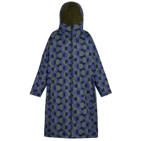 Dámsky kabát Regatta Orla Changing Robe modrá Frilly Flower Blue (Dark Olive) - ZVI