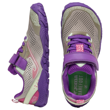 Detské barefoot topánky Joma Tundra V Junior Girl Gray