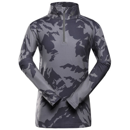 Detské tričko Alpine Pro Stanso Grey sivá ŠEDÁ