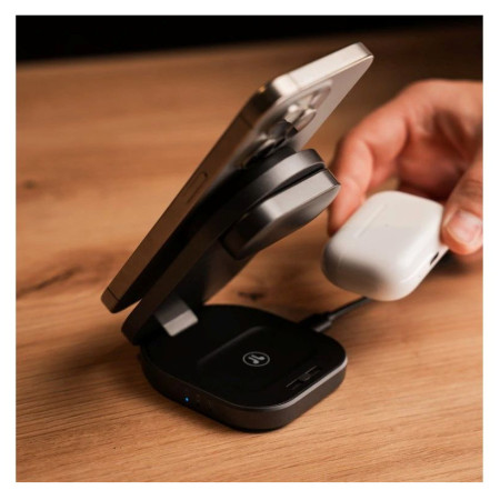 Bezdrôtová nabíjačka Swissten MagBase 3-in-1