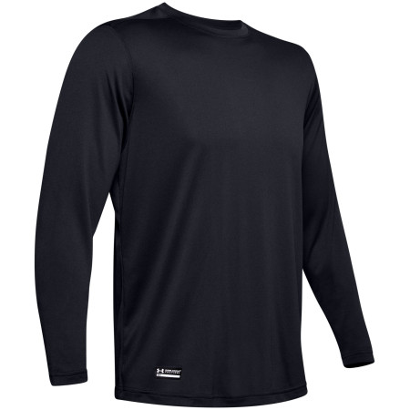 Pánske funkčné tričko Under Armour TAC Tech LS T čierna Black / / None