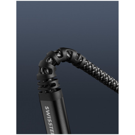 Nabíjací a dátový kábel Swissten Kevlar USB/Lightning 1,5 m