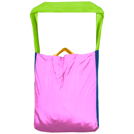Taška cez rameno Ticket To The Moon Eco Bag Large 30L ružová