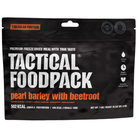 Dehydrované jedlo Tactical Foodpack Pearl Barley with Beetroot 110g