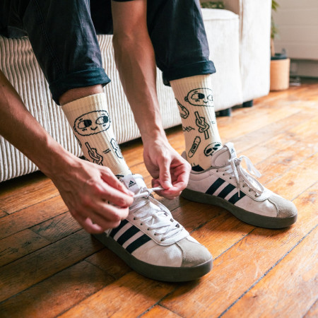 Ponožky YY VERTICAL Climber Doodle