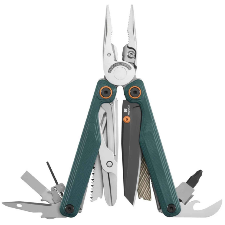 Multitool Leatherman Wave Alpha + Bit Kit zelená CASCADIA