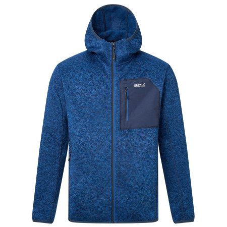 Pánska funkčná mikina Regatta Hooded Newhill modrá Aviator Blue