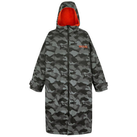 Župan Regatta Adult W Proof Robe sivá Grey/BlkCamo