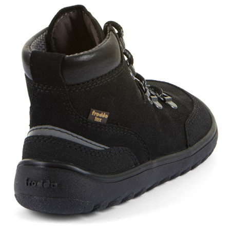 Detské celoročné barefoot topánky Froddo Barefoot Up Trail Tex Black