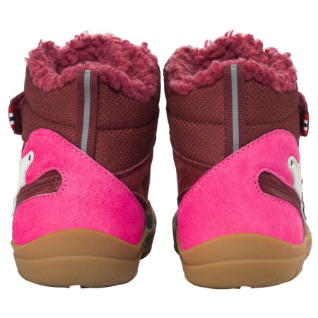 Detské zimné topánky Viking Outdoor Footwear Alv Barefoot Paw Warm WP 2V Burgundy