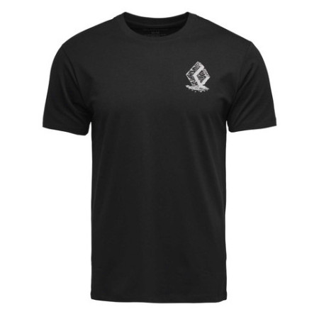 Pánske tričko Black Diamond M Boulder Ss Tee čierna