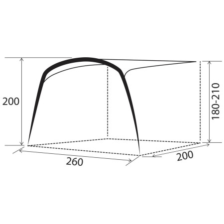Prístrešok Brunner Skia AUTO-UP